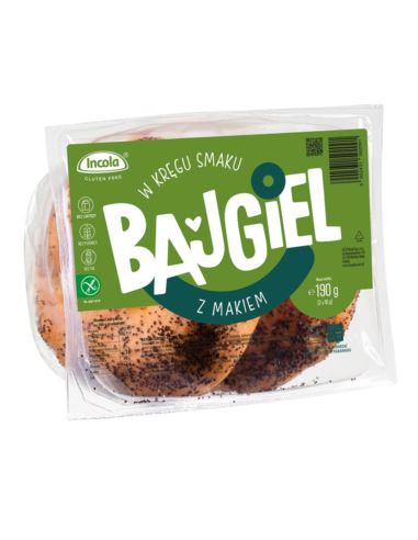 Bagel Με Παπαρουνόσπορο Χωρίς Γλουτένη - Incola - Foodie's Art Gluten Free Bakery Ε.Ε.