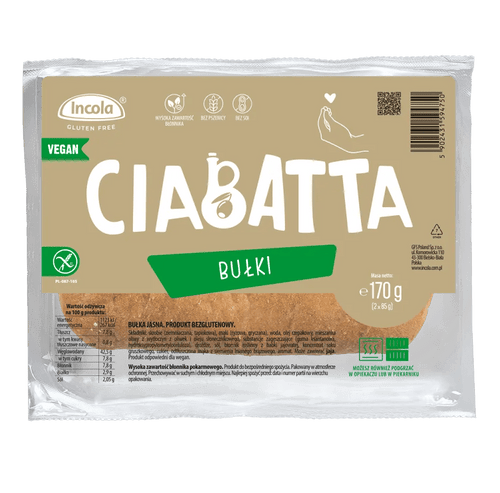 Ciabatta Χωρίς Γλουτένη - Incola - Foodie's Art Gluten Free Bakery Ε.Ε.
