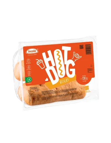 Ψωμί Hot Dog Χωρίς Γλουτένη - Incola - Foodie's Art Gluten Free Bakery Ε.Ε.